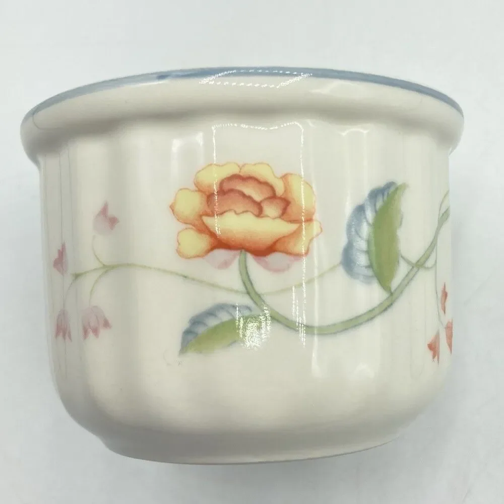 6 Set Vtg Villeroy & Boch Albertina Ramekins Custard Cups 3 1/4